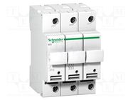 Fuse acces: fuse disconnector; Poles: 3; 500VAC; 10x38mm SCHNEIDER ELECTRIC