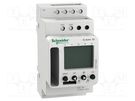 Programmable time switch; Range: 1 year; DPDT; 230VAC; IP20; ACTI9 SCHNEIDER ELECTRIC