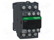 Contactor: 3-pole; NO x3; Auxiliary contacts: NC + NO; 24VDC; 32A SCHNEIDER ELECTRIC