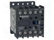 Contactor: 3-pole; NO x3; Auxiliary contacts: NO; 24VDC; 12A SCHNEIDER ELECTRIC