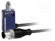 Limit switch; metal roller Ø11,6mm; NO + NC; 6A; max.250VAC; IP66 TELEMECANIQUE SENSORS