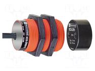 Safety switch: magnetic; XCSDMR; NC x2; IP67; plastic; 100mA; 20mm TELEMECANIQUE SENSORS