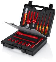 KNIPEX 98 99 11 Compact Tool Case 17 parts 380 mm