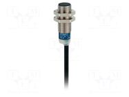 Sensor: inductive; OUT: PNP / NO + NC; 0÷4mm; 9÷36VDC; M12; 2m; XS TELEMECANIQUE SENSORS