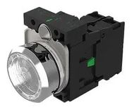 ILLUM INDUSTRIAL PB SW, SPST, 10A, WHITE