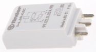 Indication and EMC suppression module, green LED, 6...24V AC/DC