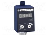 Transducer; 24VDC; pressure; IP65; -25÷70°C; PIN: 4; OUT 1: PNP TELEMECANIQUE SENSORS