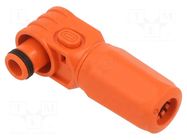 Connector: DC supply; plug; female; PIN: 1; for cable; crimped; 1kV CONNFLY