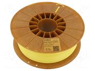 Filament: PLA Pastle; 1.75mm; yellow; 185÷225°C; 1kg ROSA 3D