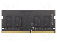 DRAM memory; DDR4 SODIMM; 2666MHz; 1.2VDC; industrial; 512x16 GOODRAM INDUSTRIAL