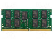 DRAM memory; DDR4 SODIMM ECC; 2666MHz; 1.2VDC; industrial; 1Gx8 GOODRAM INDUSTRIAL