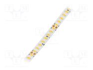 LED tape; white warm; 2835; 24V; LED/m: 160; 8mm; IP20; 120°; 13W/m Ledxon