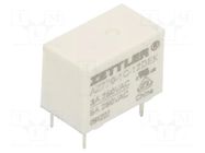 Relay: electromagnetic; SPDT; Ucoil: 12VDC; 5A; 3A/250VAC; 3A/30VDC ZETTLER