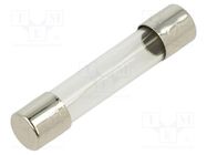 Fuse: fuse; quick blow; 14A; 32VAC; cylindrical,glass; 6.3x32mm EATON/BUSSMANN