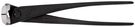 KNIPEX 99 10 250 High Leverage Concreters' Nipper high lever transmission black atramentized 250 mm