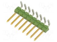 Connector: pin strips; pin header; male; PIN: 8; AMPMODU MOD II TE Connectivity