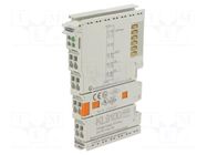 Industrial module: mains; -25÷60°C; IP20; 24VDC; 15x100x70mm Beckhoff Automation