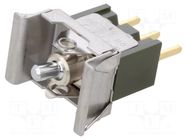 ROCKER; SPDT; Pos: 2; ON-ON; 0.1A/28VAC; 0.1A/28VDC; none; M NKK SWITCHES