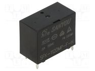 Relay: electromagnetic; SPST-NO; Ucoil: 12VDC; 25A; Ucoil min: 9VDC SANYOU