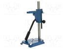 Drill stand; Mat: aluminium; Working height: 320mm; D: 95mm PG PROFESSIONAL