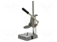 Drill stand; aluminium; Working height: 240mm; D: 96mm PG PROFESSIONAL