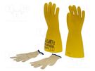 Electrically insulated gloves; Size: 10; 5kV SECURA