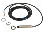 Sensor: inductive; OUT: PNP / NO; 0÷16mm; 10÷30VDC; M12; IP67; 50mA OMRON