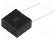 Capacitor: polypropylene; ECQUA; 0.33uF; 17.5x16x9mm; THT; ±10% PANASONIC