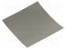 Shielding mat; 80x80x0.05mm; Permeability: 230; self-adhesive KEMET