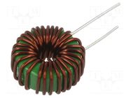 Inductor: wire; THT; 51uH; 6A; 23mΩ; -25÷105°C KEMET