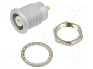 Connector: circular; 1S; socket; female; PIN: 1; soldering; 18A; IP50 LEMO