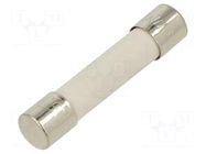Fuse: fuse; 30A; 250VAC; quick blow; ceramic; 6.3x32mm; brass OPTIFUSE