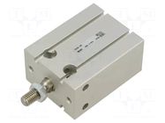 Compact cylinder; Piston diam: 25mm; Piston stroke: 15mm SMC