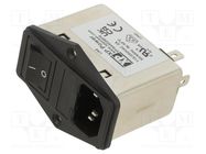 Connector: AC supply; socket; male; 2A; 250VAC; IEC 60320; C14 (E) XP POWER