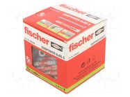 Plastic anchor; with screw; 8x65; DUOPOWER; 25pcs; 8mm FISCHER