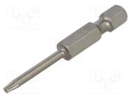 Screwdriver bit; Torx®; TX08; Overall len: 50mm FELO