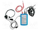 Tester: wiring system; 160x95x35mm; to the telephone network Kurth Electronic
