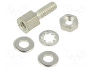 D-SUB screw set AMPHENOL COMMUNICATIONS SOLUTIONS