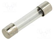 Fuse: fuse; quick blow; 30A; 32VAC; glass; 6.3x32mm; brass; FSA; bulk OPTIFUSE