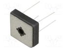 Bridge rectifier: single-phase; Urmax: 800V; If: 25A; Ifsm: 300A VISHAY