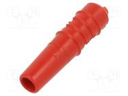 Accessories: plug case; red; Overall len: 16mm; Socket size: 2mm STÄUBLI