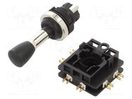 Joystick; Stabl.pos: 1; Leads: connectors; AC load @R: 6A/250VAC PROMET