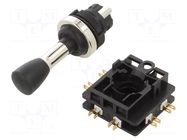Joystick; Stabl.pos: 1; Leads: connectors; AC load @R: 6A/250VAC PROMET