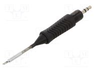 Tip; knife; 2.5mm; for  soldering iron; 40W WELLER