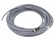 Cable: for sensors/automation; M8; PIN: 3; straight; 10m; plug; 3A TELEMECANIQUE SENSORS
