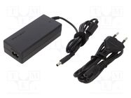 Power supply: switched-mode; 19.5VDC; 3.34A; 65W; for notebooks QOLTEC