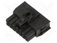 Connector: wire-board; Nano-Fit; PIN: 14; -40÷105°C; UL94V-0; plug MOLEX