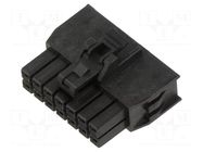 Connector: wire-board; plug; female; PIN: 14; Nano-Fit; UL94V-0 MOLEX