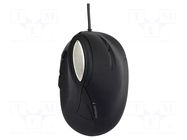Mouse; black; USB A; optical,wired; 1.35m; No.of butt: 6 GEMBIRD