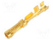 Contact; female; selectively gold plated; 0.04÷0.08mm2; bulk TE Connectivity
